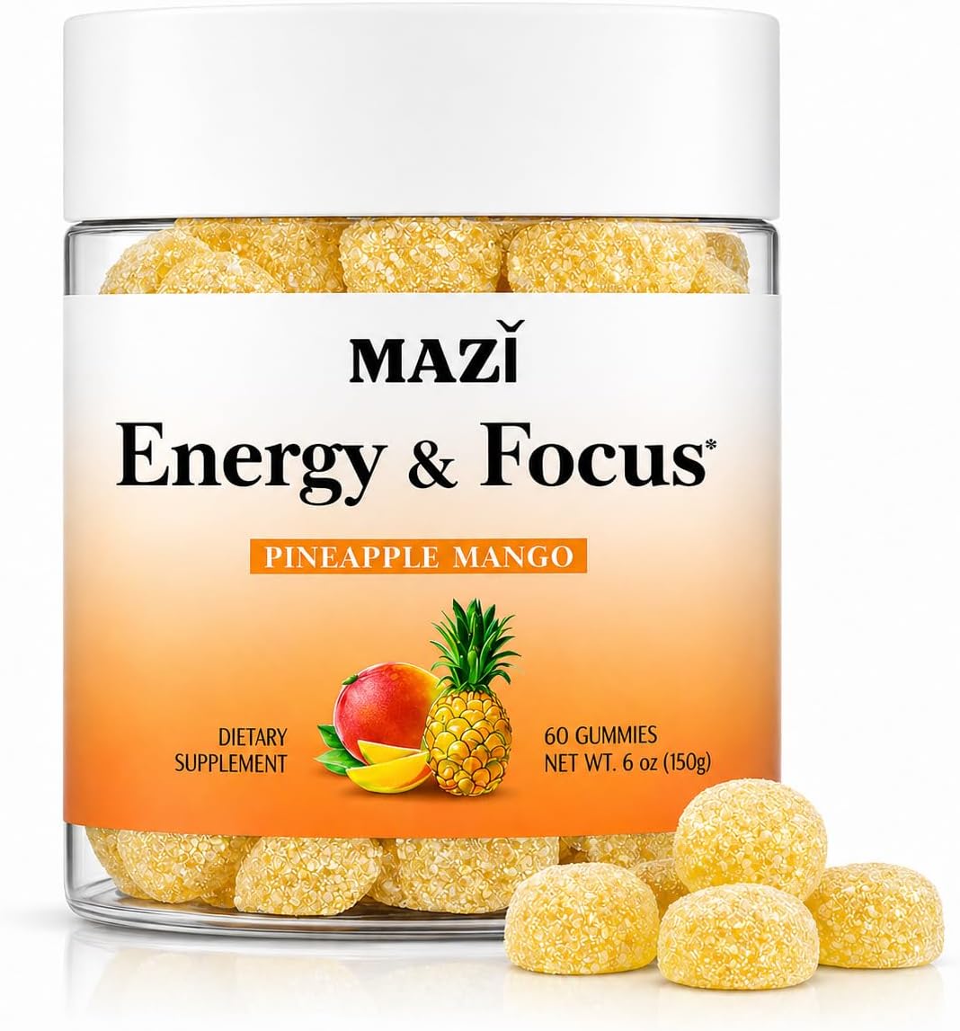 Energy & Focus Gummies – MAZI