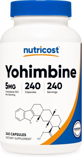 Yohimbine HCl supplement for fat loss - potent alkaloid
