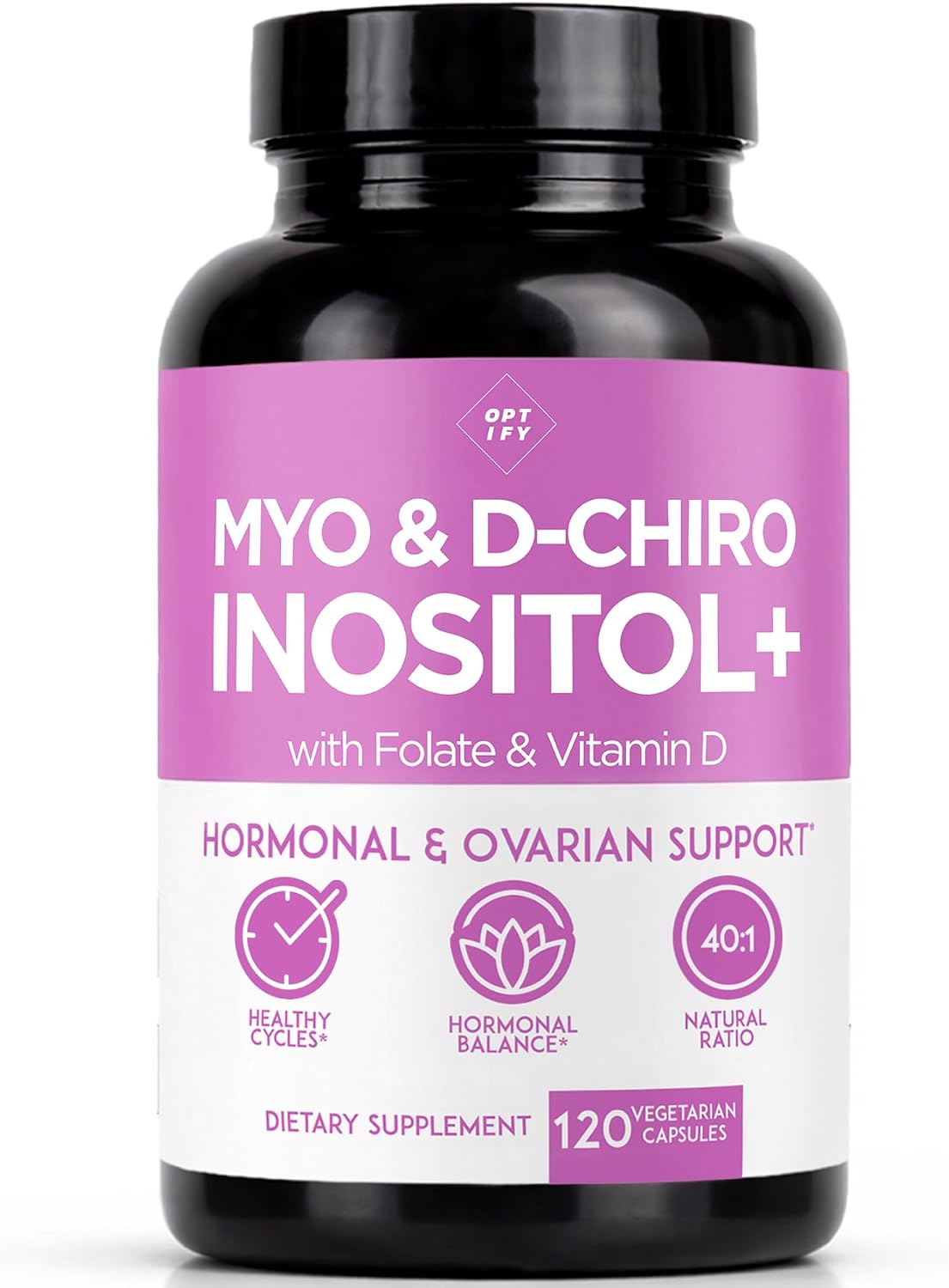 Inositol supplement for PCOS and fertility