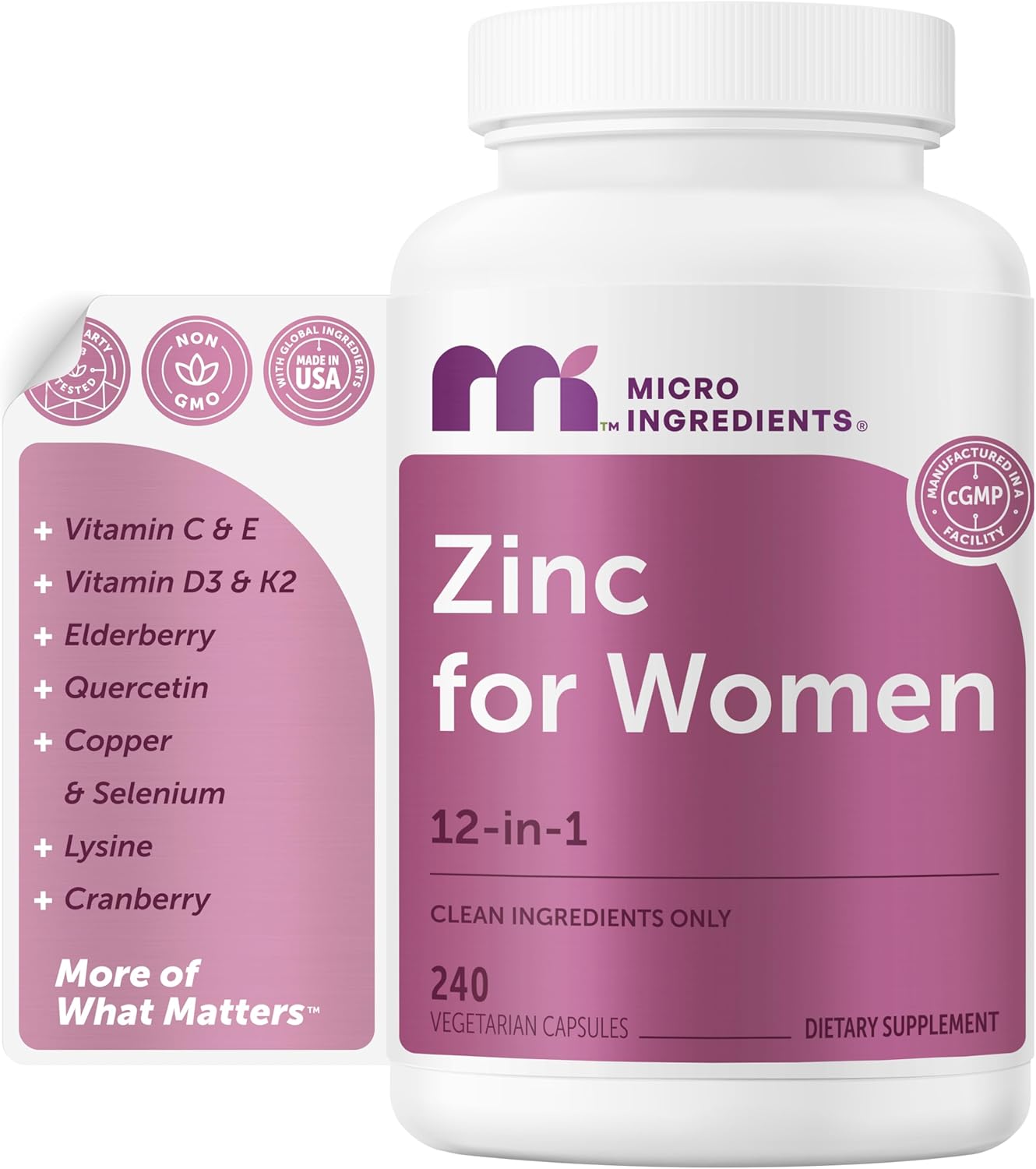 Zinc Supplement for PCOS Fertility Support