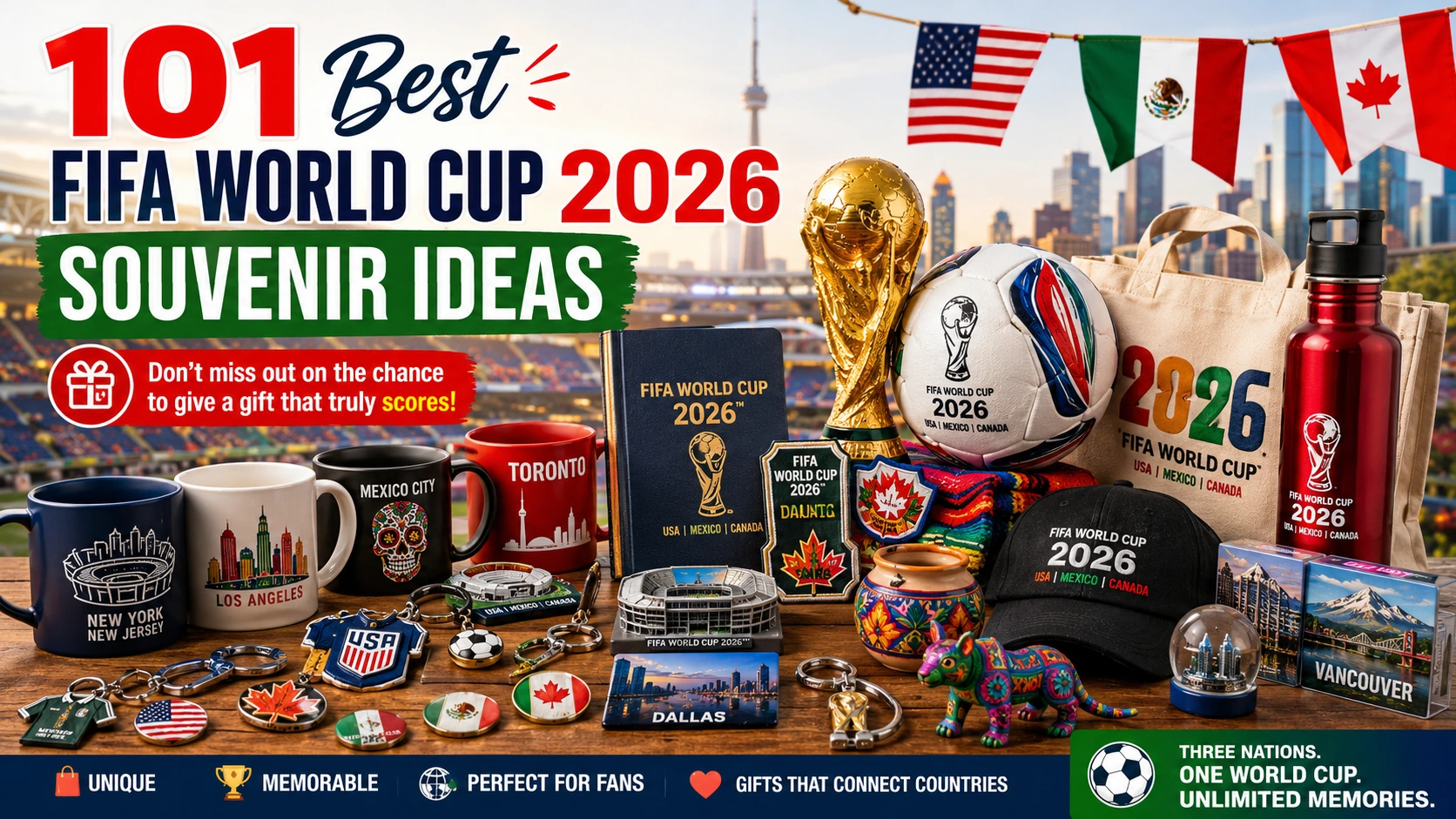 FIFA World Cup 2026 souvenir collection