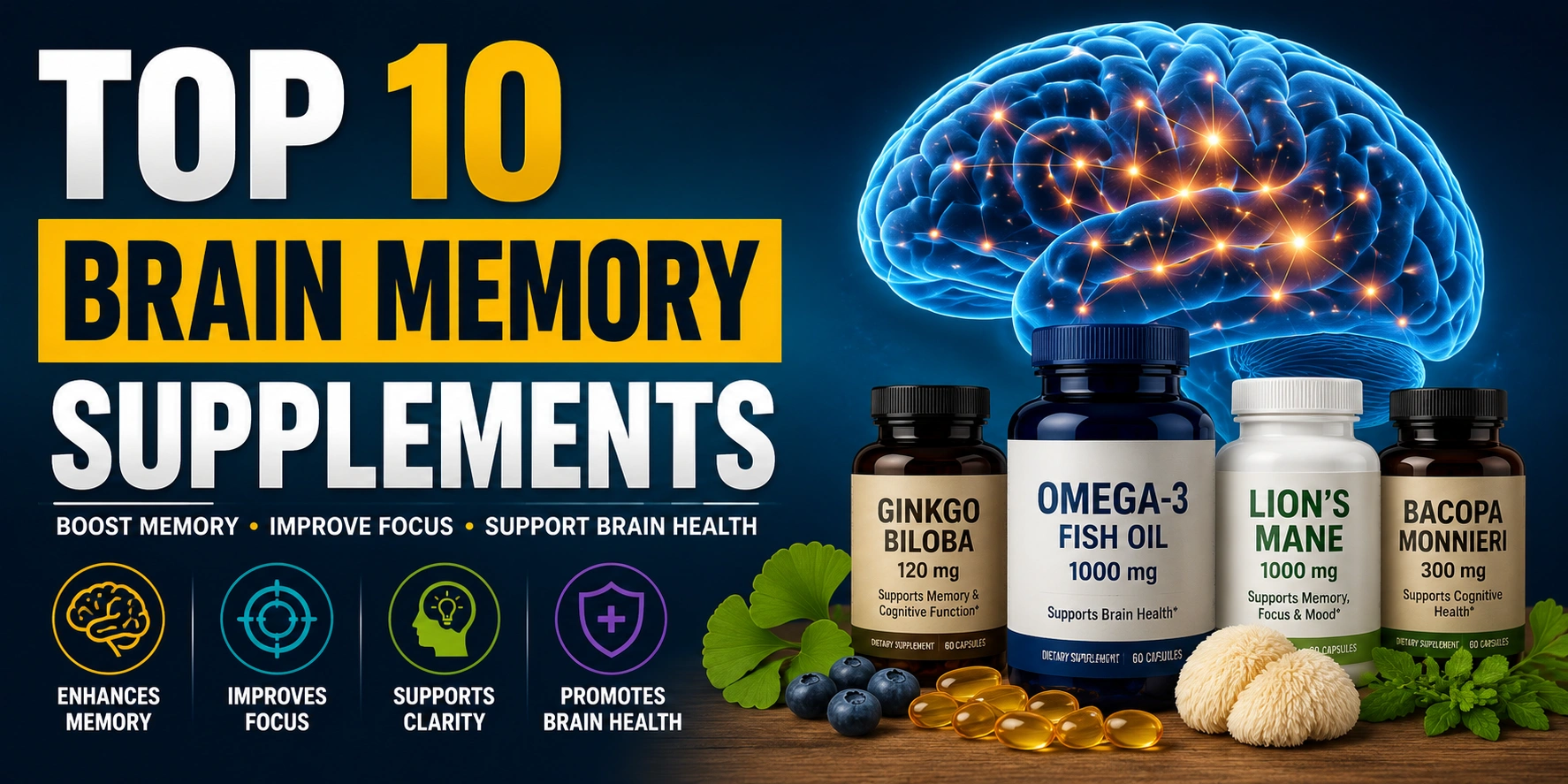 Top 10 brain supplements guide